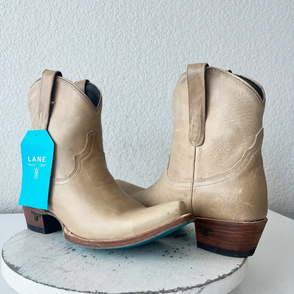 Lane Boots Women's Tan Western Ankle Booties